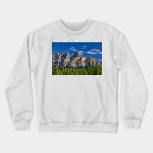 Castle Mountain 2, in AB, Canada Crewneck Sweatshirt